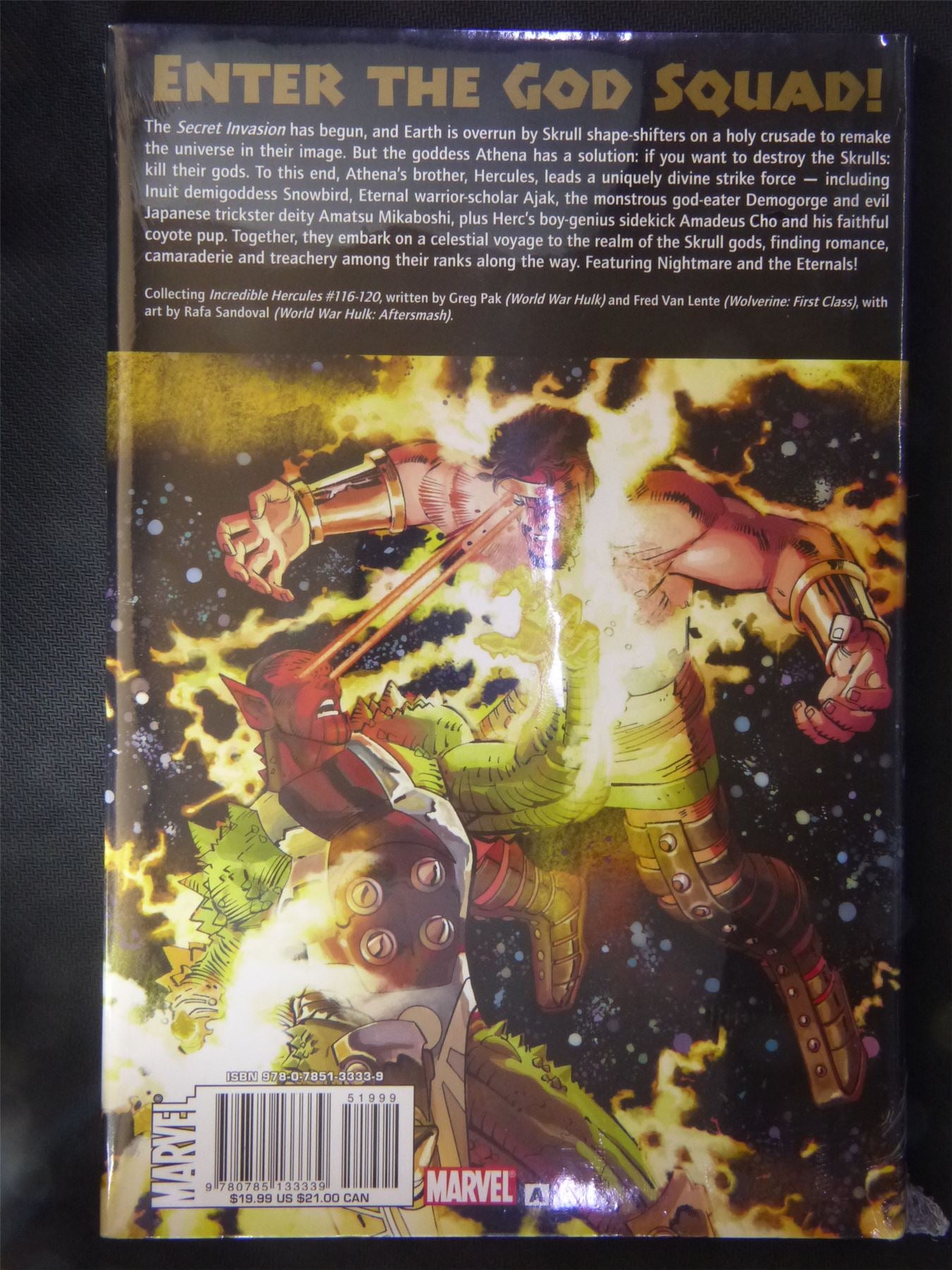 Used - The Incredible Hercules - Secret Invasion - Marvel Graphic Hardback #73
