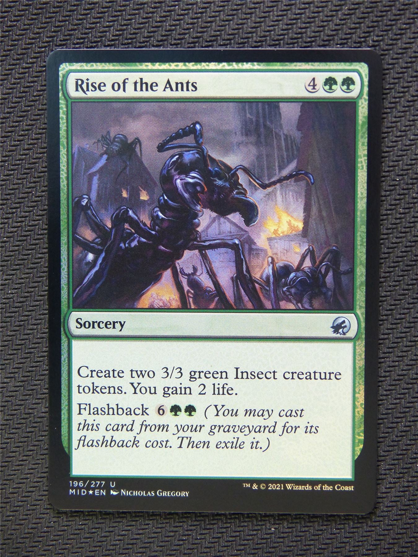 Rise of the Ants Foil - Innistrad - Mtg Card #3NI
