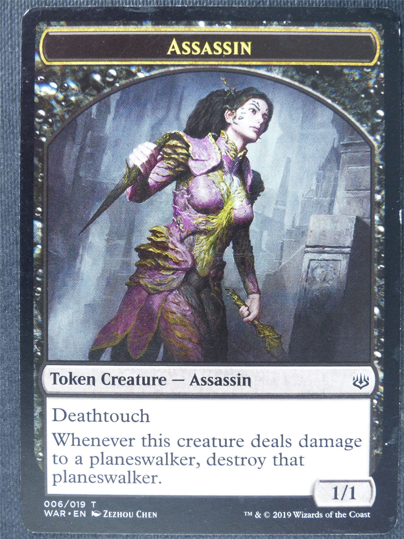 Assassin Token - Mtg Magic Cards #WO