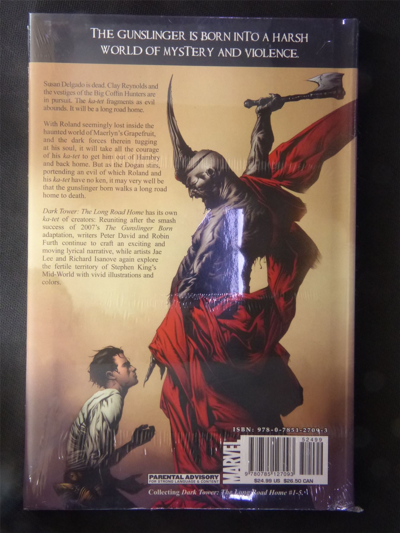 Used - Stephen King - The Dark Tower - The Long Road Home - Marvel Graphic Hardback #60