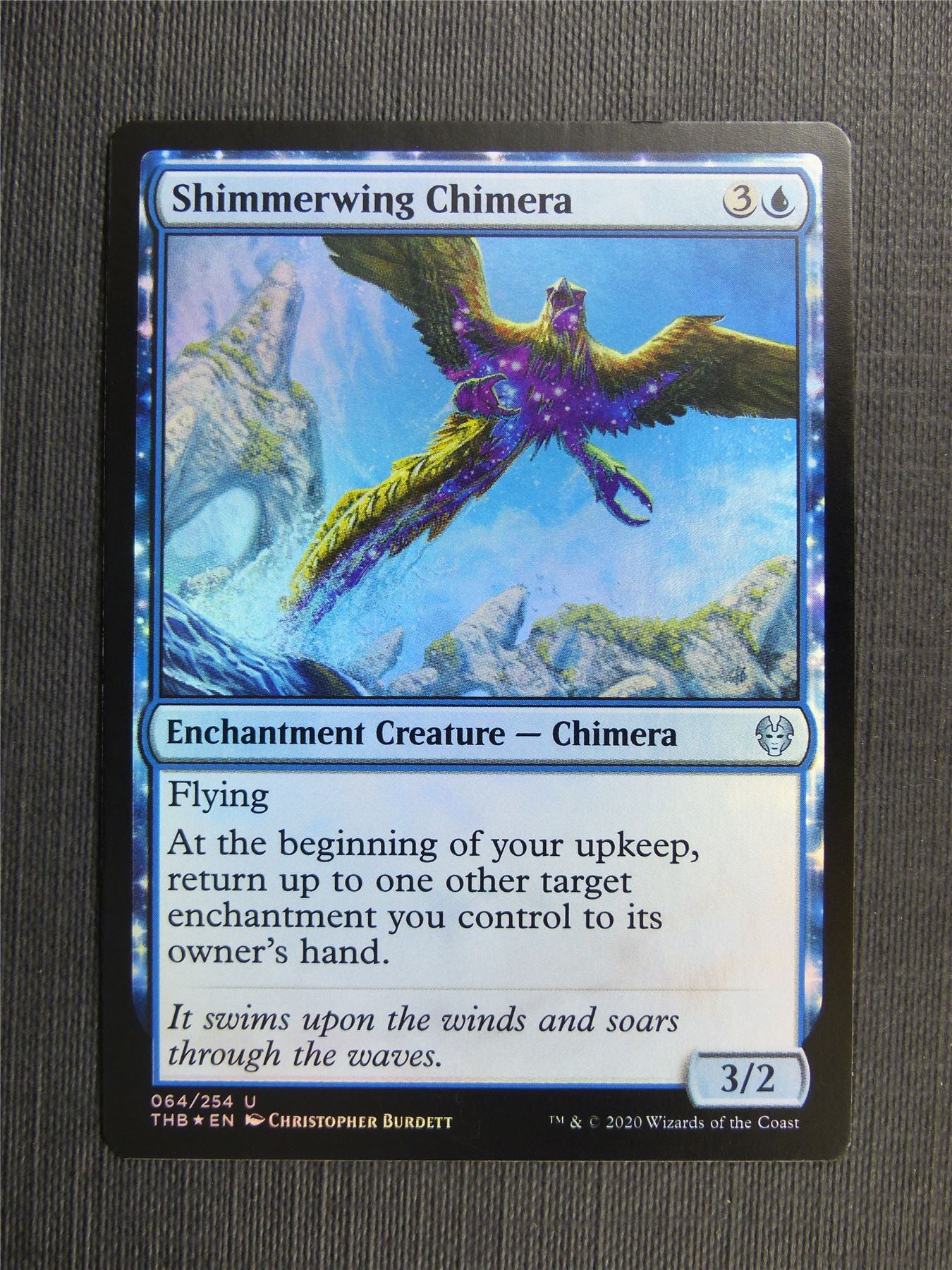Shimmerwing Chimera Foil - Theros Collector Ed - Mtg Magic Cards #3KB