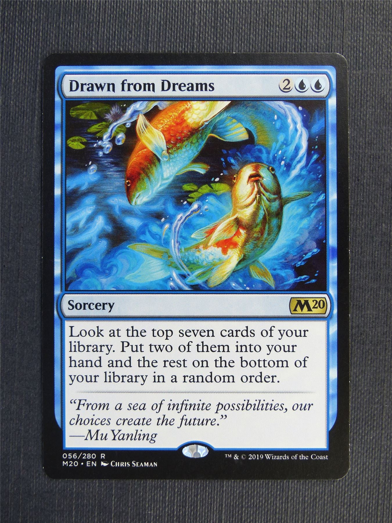 Drawn from Dreams - Mtg Magic Cards #4H3