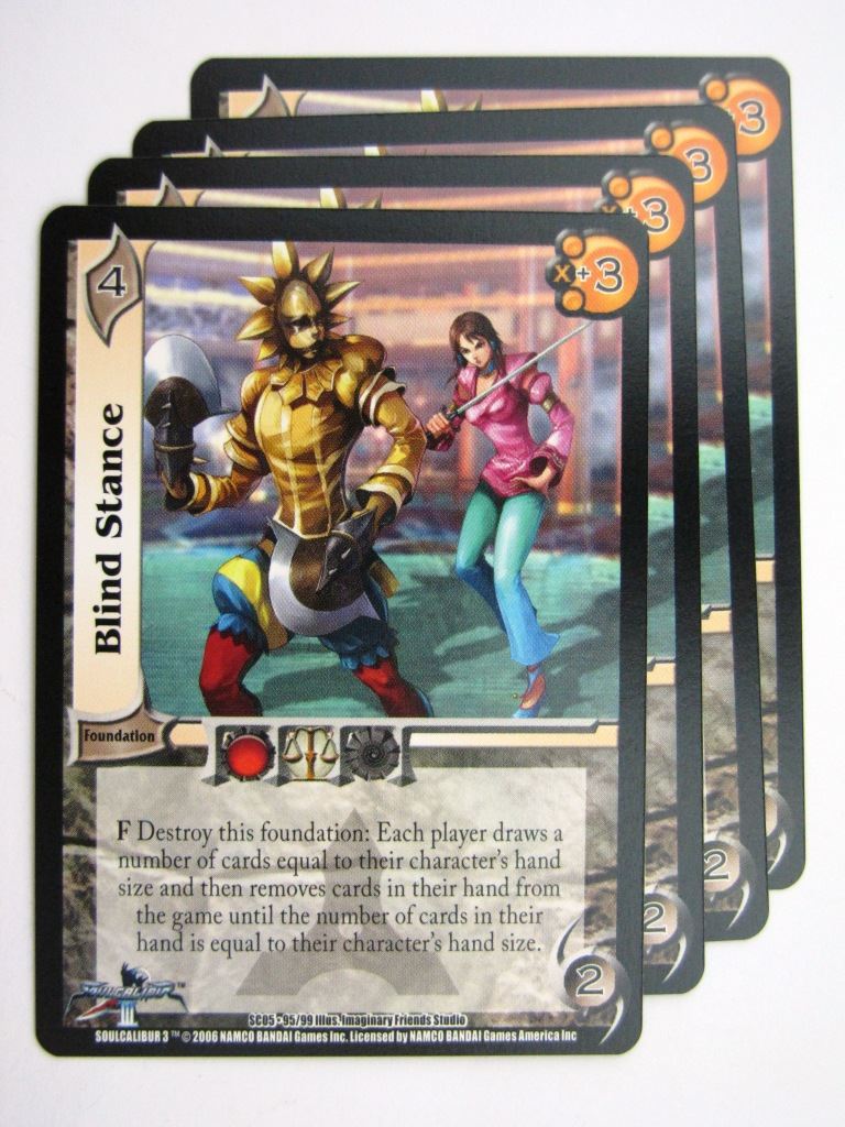 UFS Cards: BLIND STANCE 95/99 x4 # 28H65
