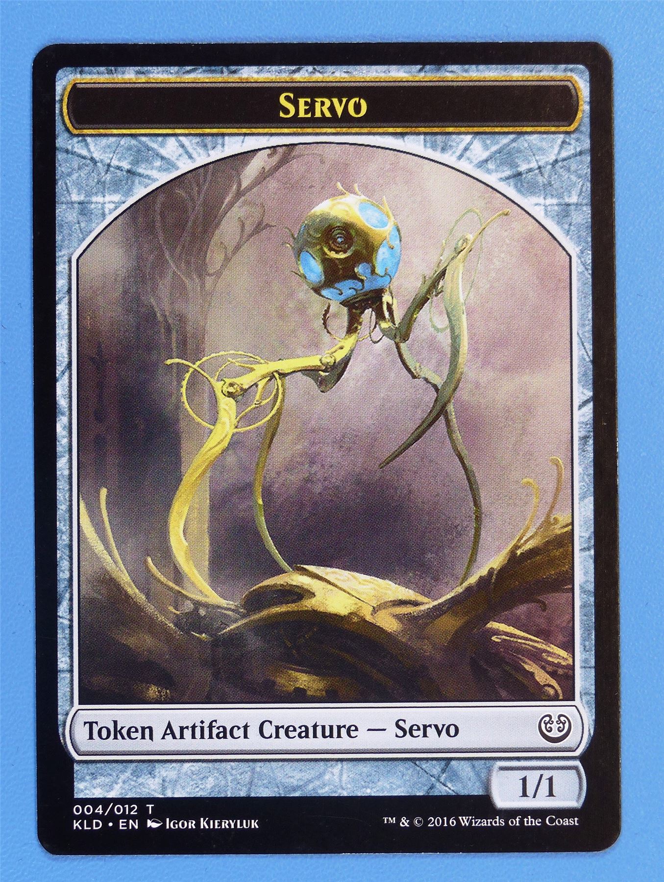 Servo - Token Artifact - Mtg Card # 2I63 Servo - Token Artifact - Mtg Card # 2I63
