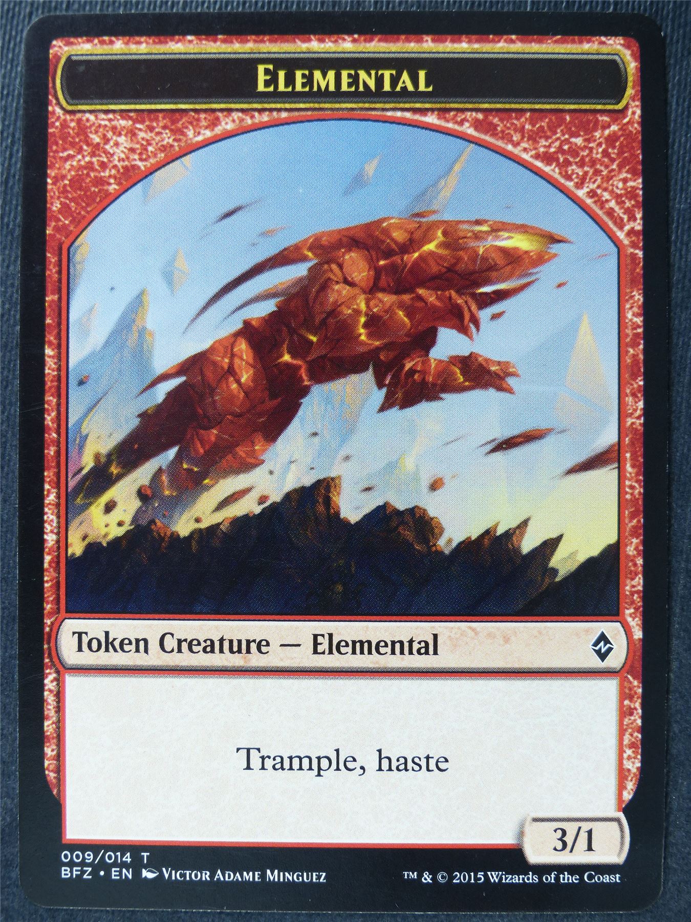 Elemental Token - Mtg Card #3RI