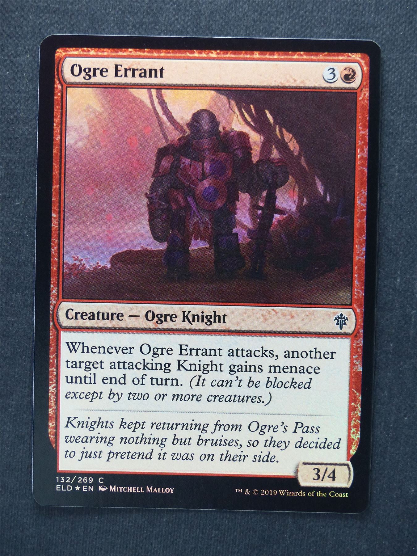 Ogre Errant Foil - Mtg Magic Cards #S0