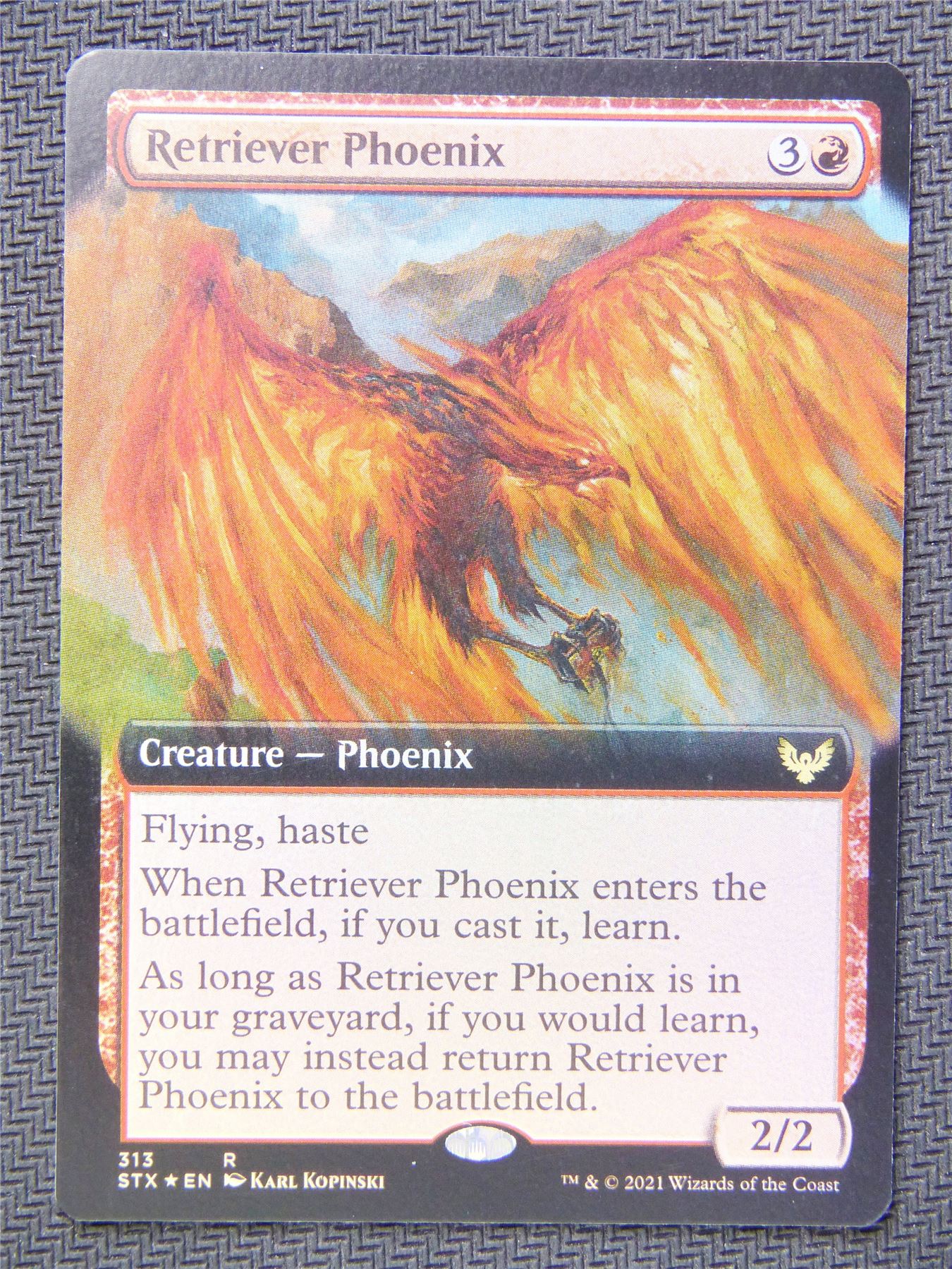 Retriever Phoenix Extended Art Foil - Mtg Card #4EU