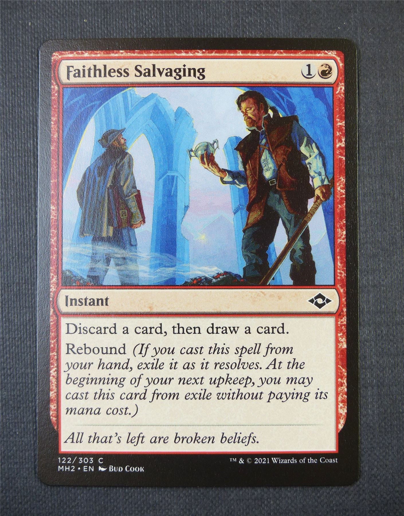 Faithless Salvaging - Mtg Card #4YJ