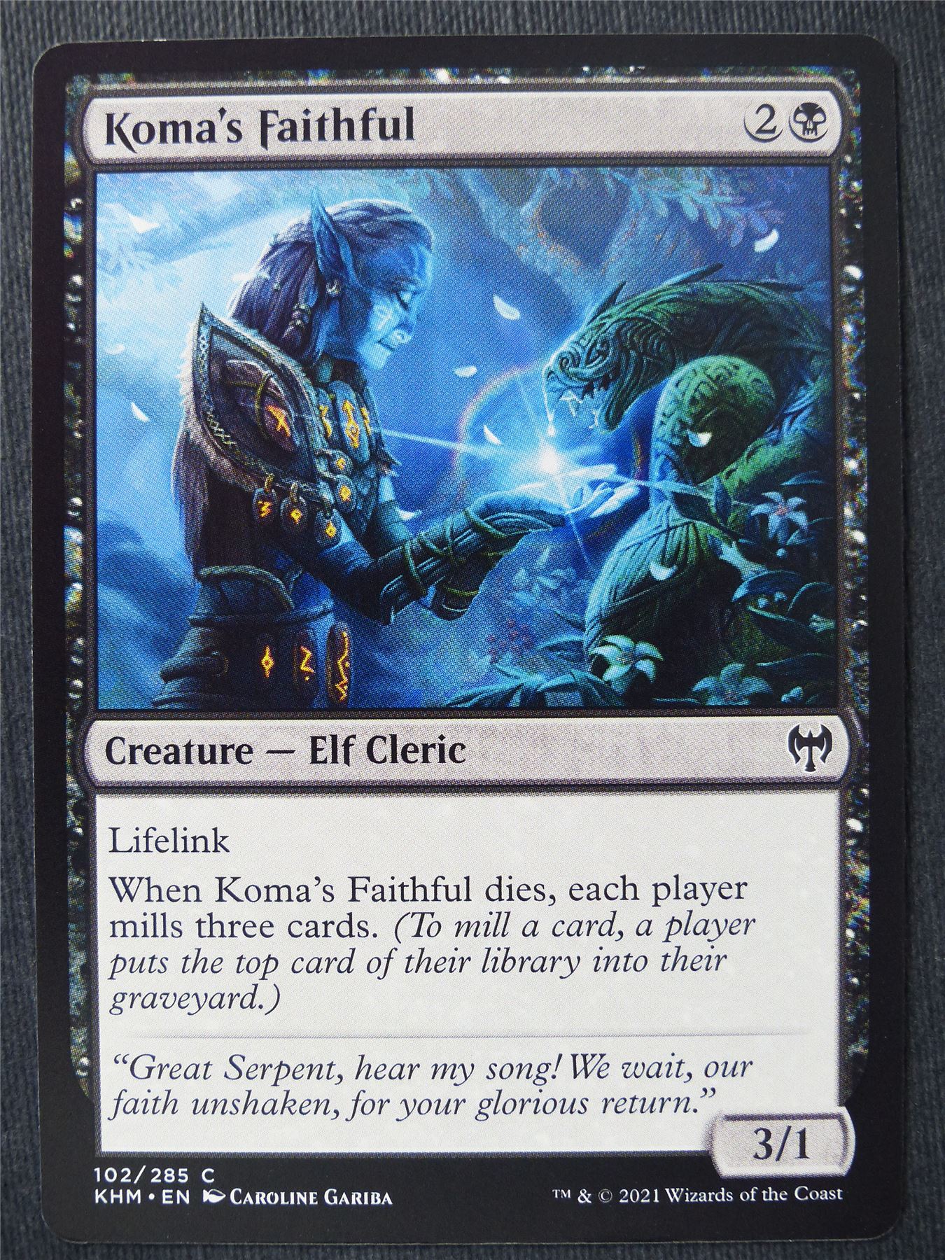 Koma's Faithful - Mtg Magic Cards #2O