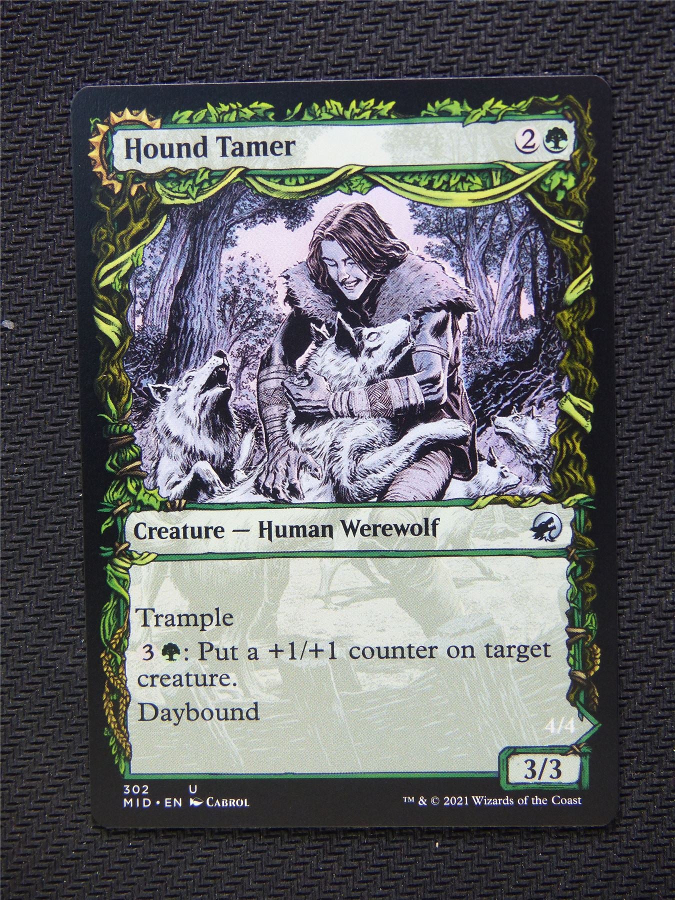 Hound Tamer Untamed Pup  Showcase - Innistrad - Mtg Card #3MM
