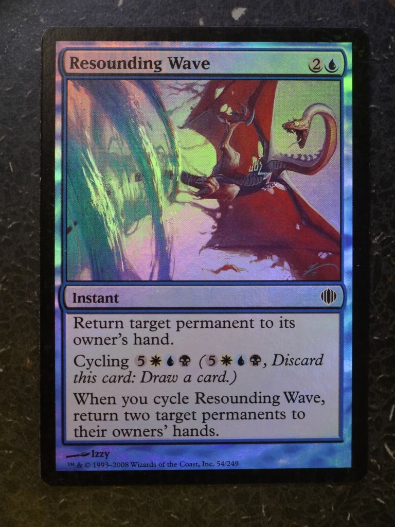 MTG Cards: RESOUNDING WAVE FOIL # 5E68