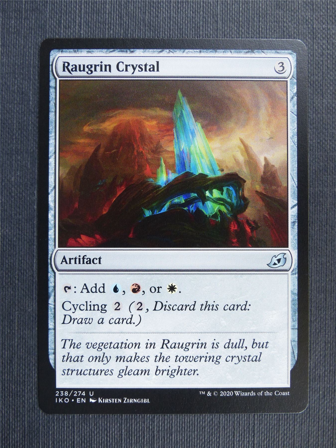 crystal cards mtg Raugrin Crystal
