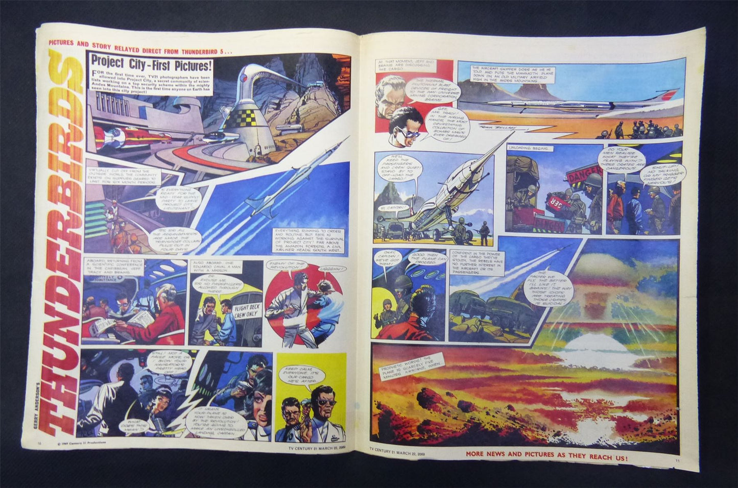 TV21 And TV Tornado Comic - Issue 218 - Mar 22 1969 #LO
