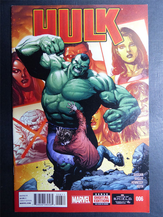 HULK #6 - Marvel Comics #1N