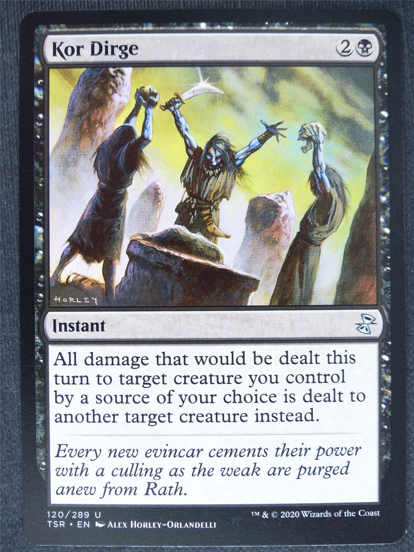 Kor Dirge - Remastered - Mtg Magic Cards #S8
