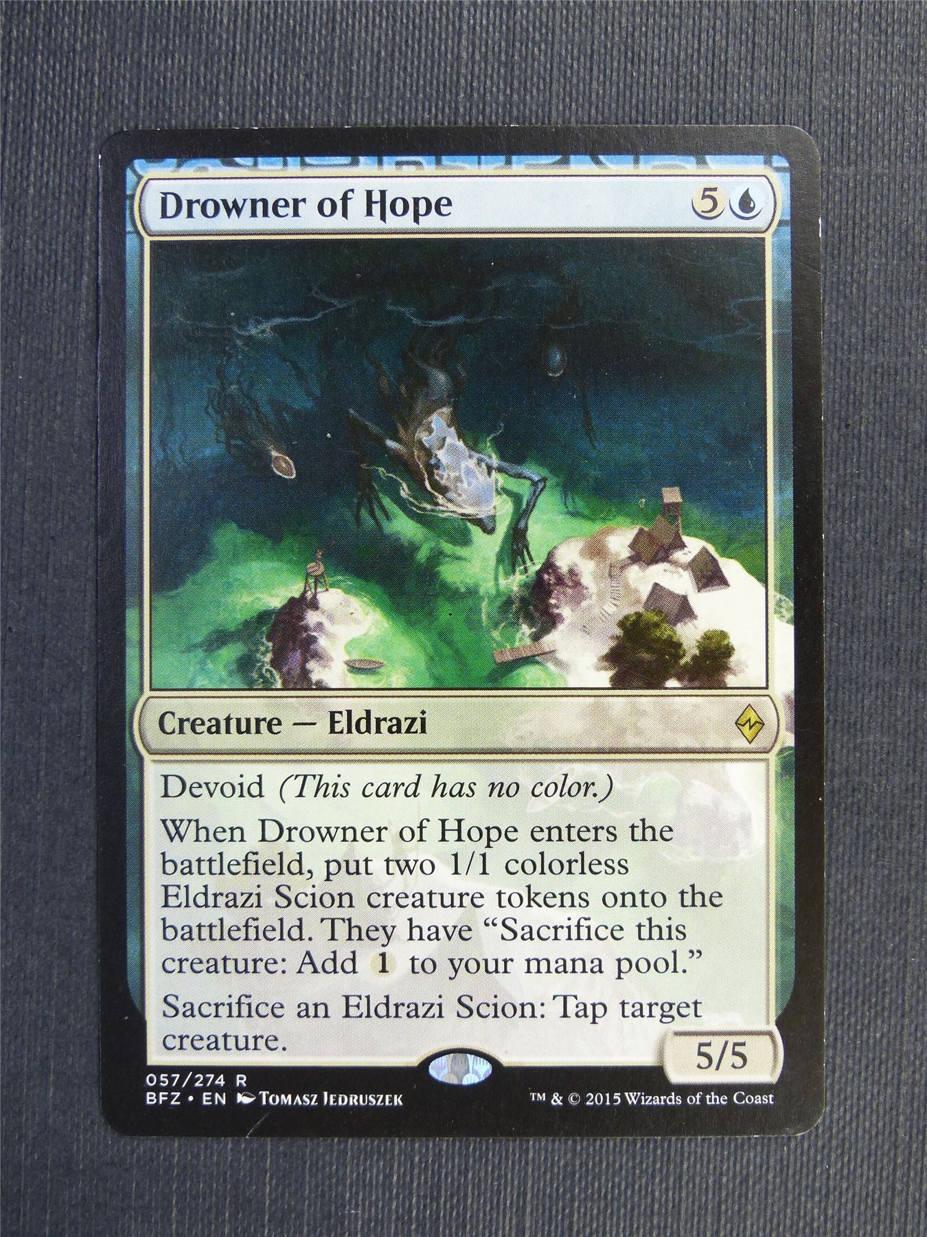 Drowner of Hope - Mtg Magic Cards #4H4