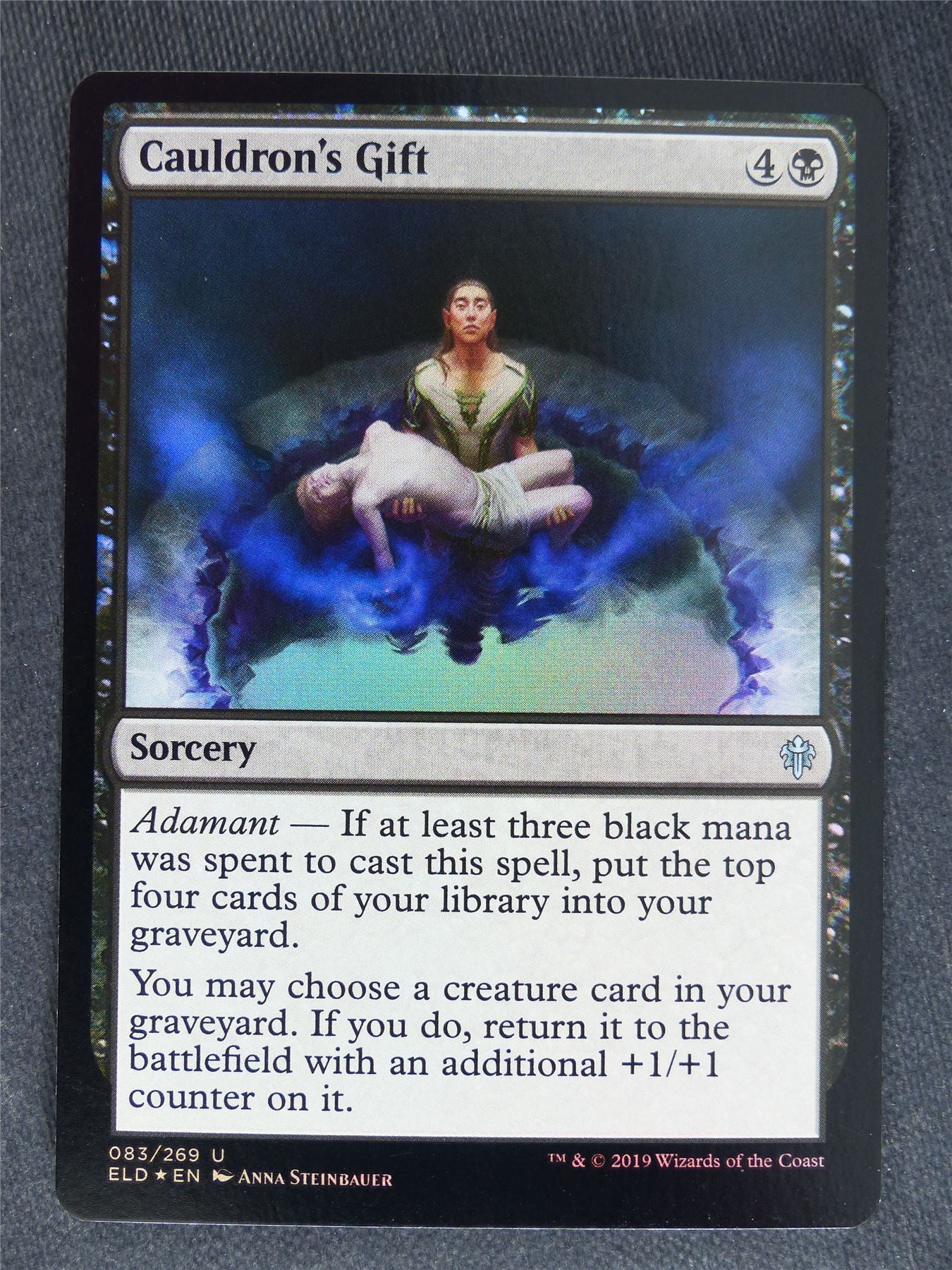 Cauldron's Gift Foil - Mtg Mgic Cards #TD