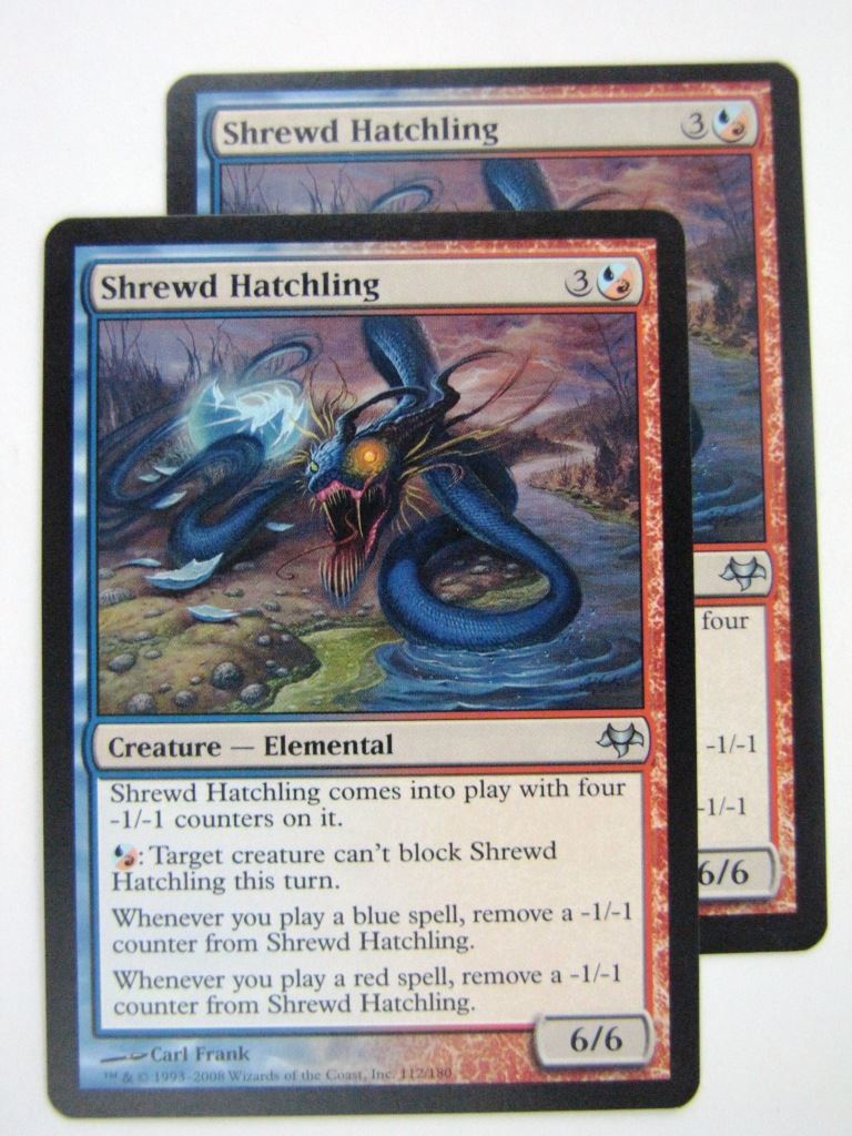 MTG Magic Cards: SHREWD HATCHLING x2 # 8E20