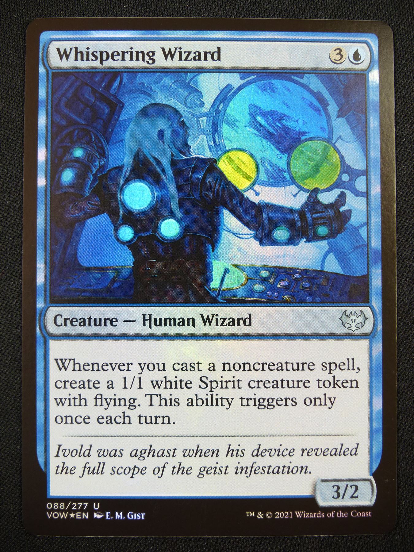 Whispering Wizard Foil - Mtg Card #1RK