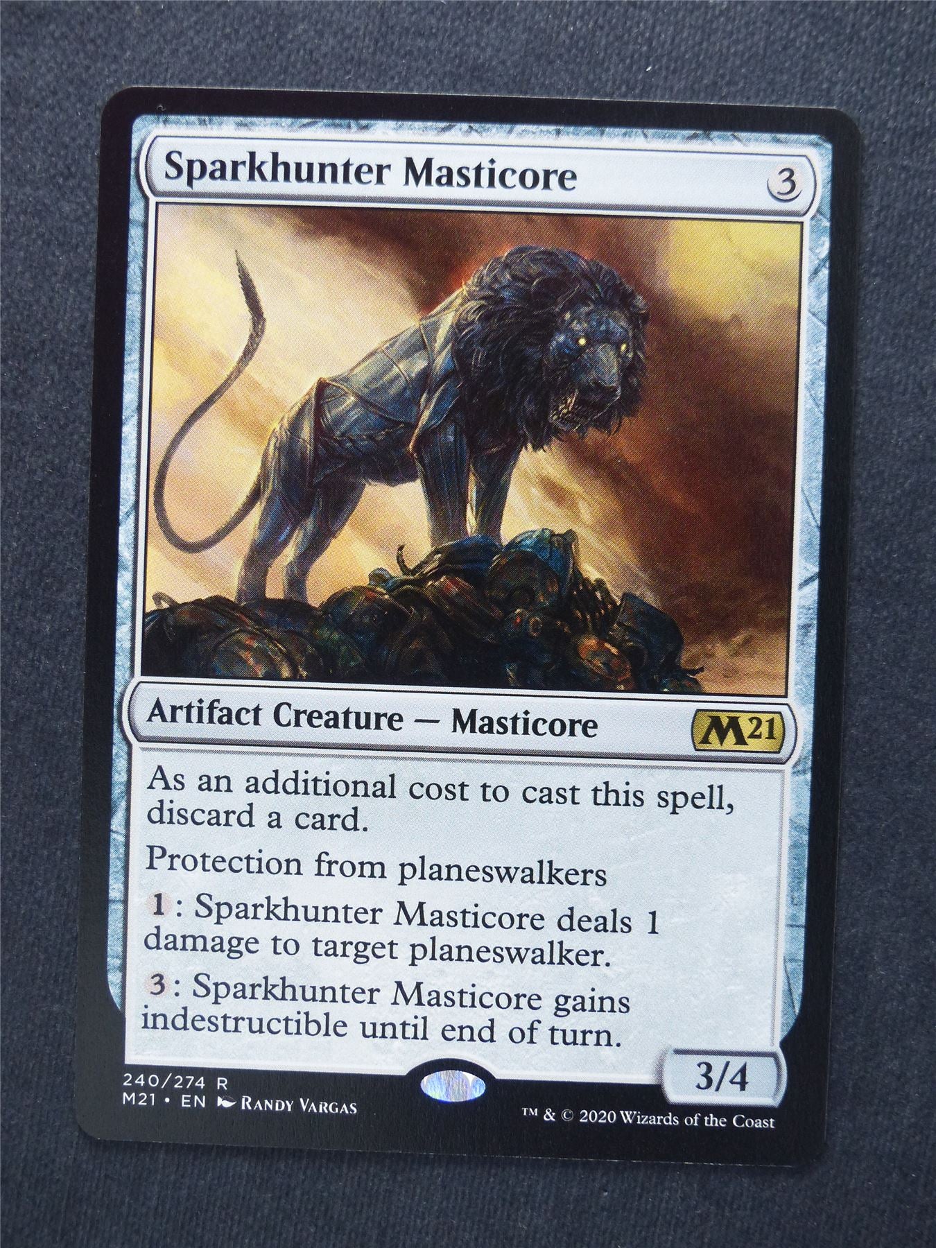Sparkhunter Masticore - Mtg Magic Cards #6A