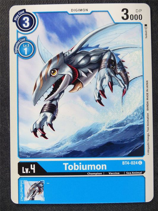 Tobiumon BT4-024 C - Digimon Cards #10A