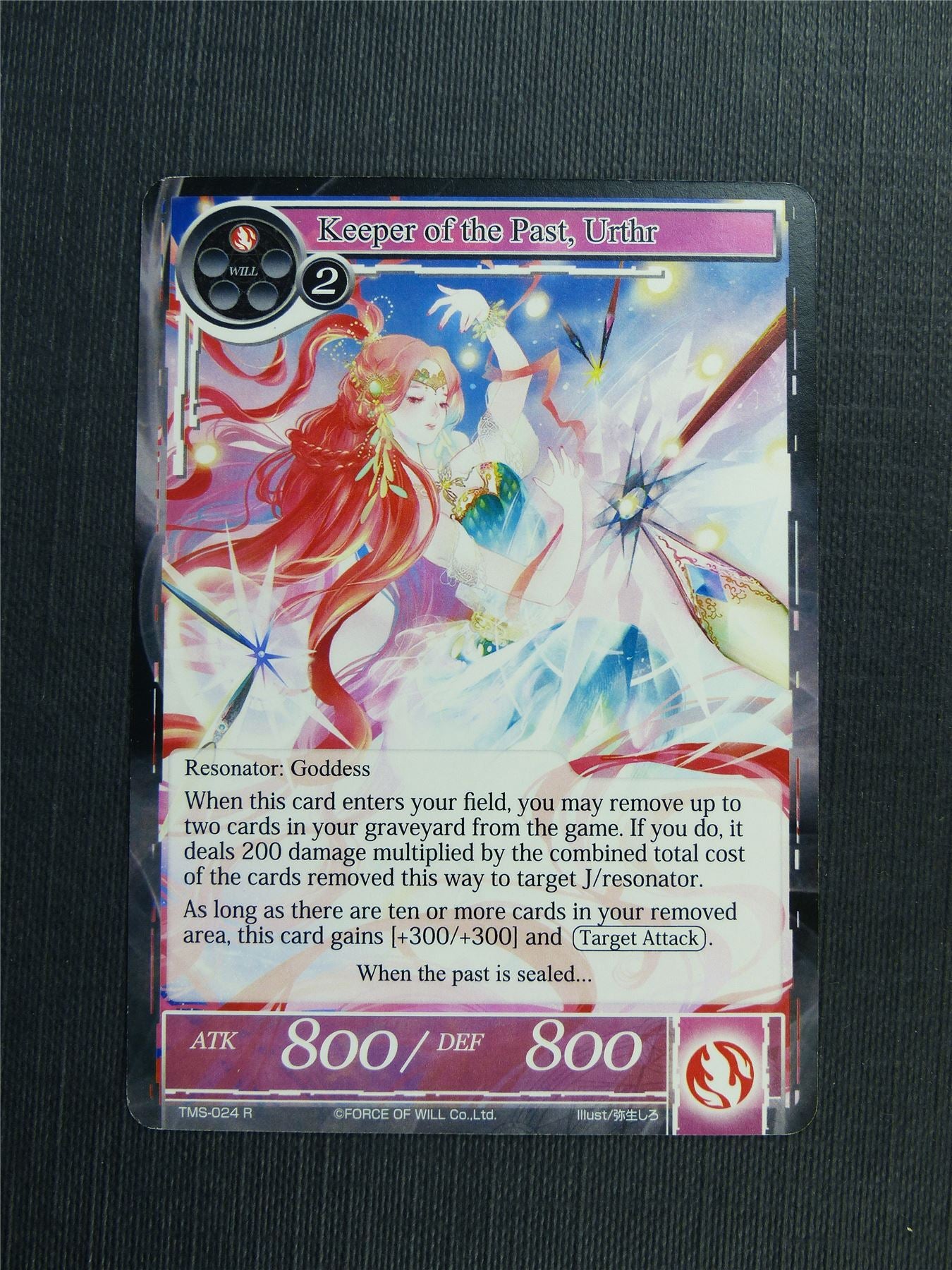 Keeper of the Past Urthr - Force of Will Cards #4TS
