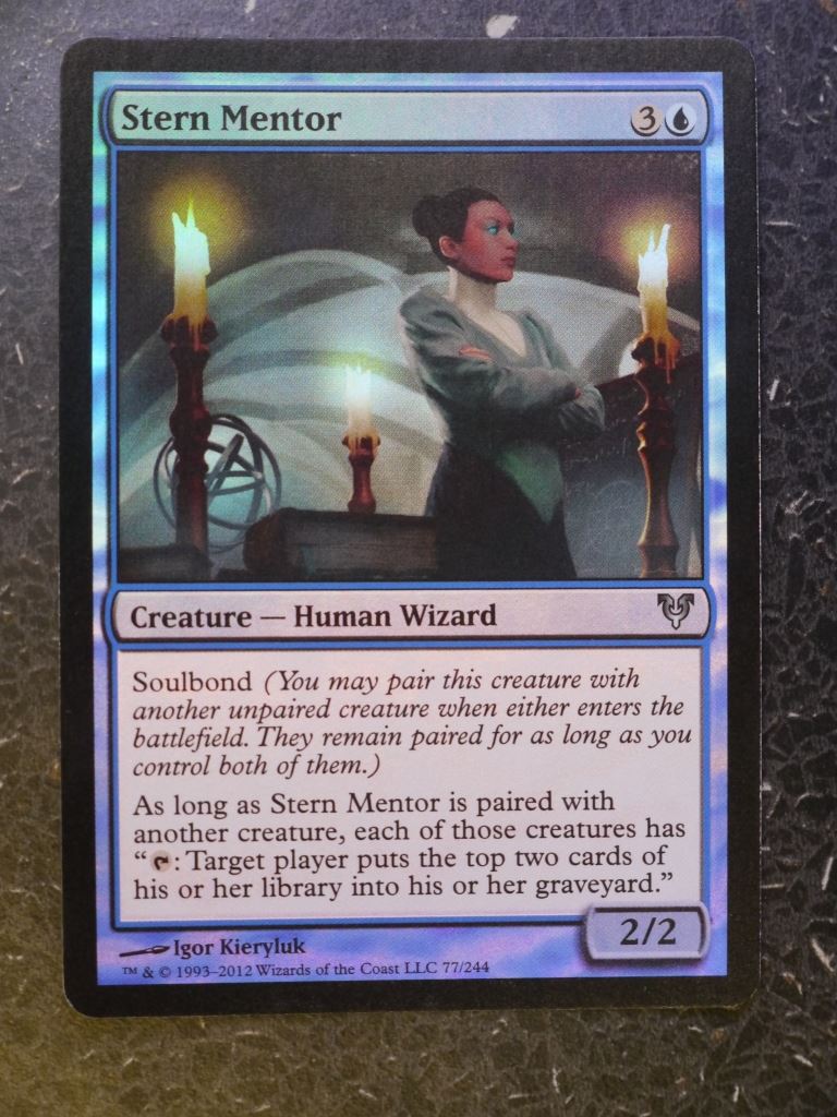 MTG Cards: STERN MENTOR FOIL # 5E64