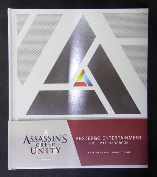 Assassins Creed Unity - Abstergo Entertainment Employee Handbook - Guide Book Hardback #1DB
