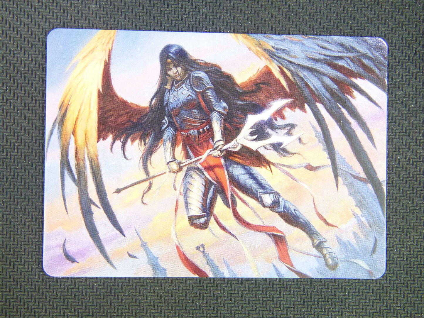 Liesa Forgotten Archangel Art Card 63 - Innistrad Midnight Hunt Art Series - Mtg Card #3E0