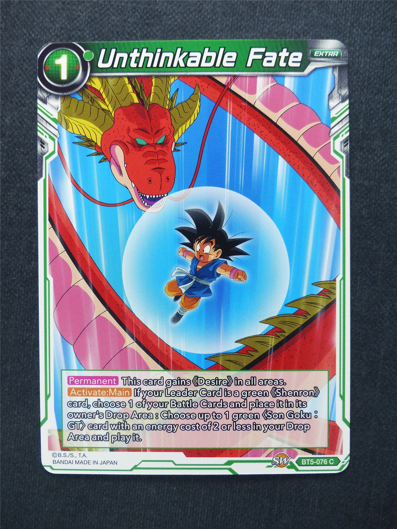Unthinkable Fate - Dragon Ball Super Cards #146