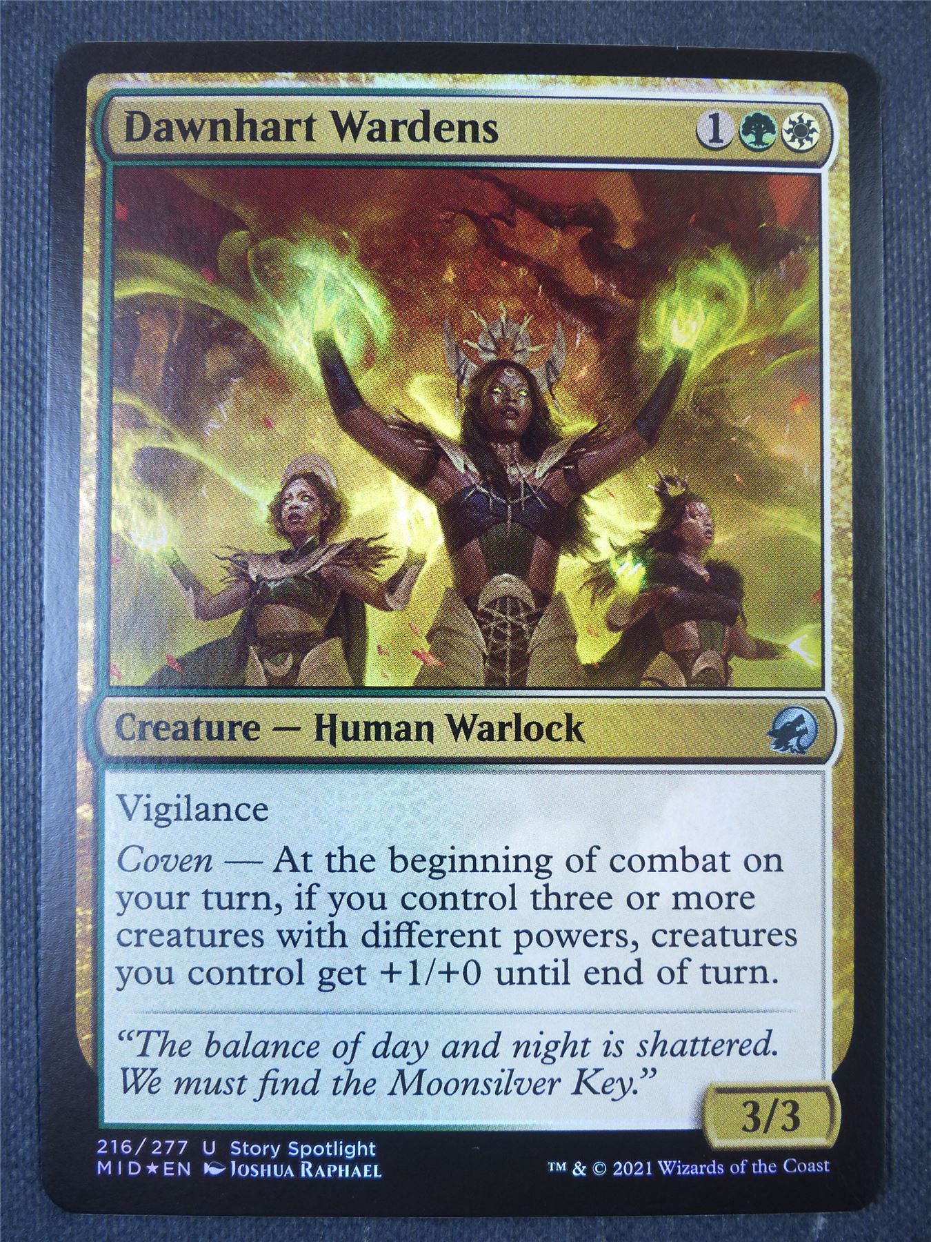 Dawnhart Wardens Foil - Mtg Card #2B3