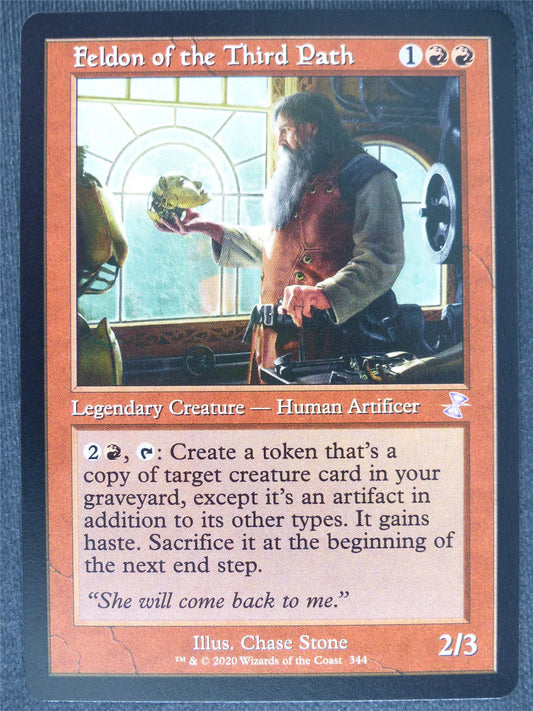 Feldon of the Third Path Timeshifted - Remastered - Mtg Magic Cards #M7