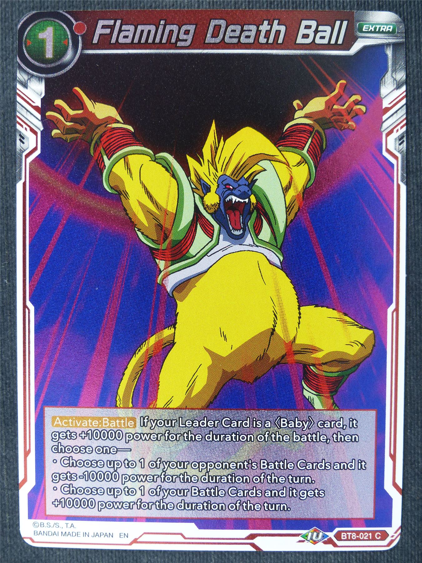 Flaming Death Ball C Foil - Dragon Ball Super Cards #45Z