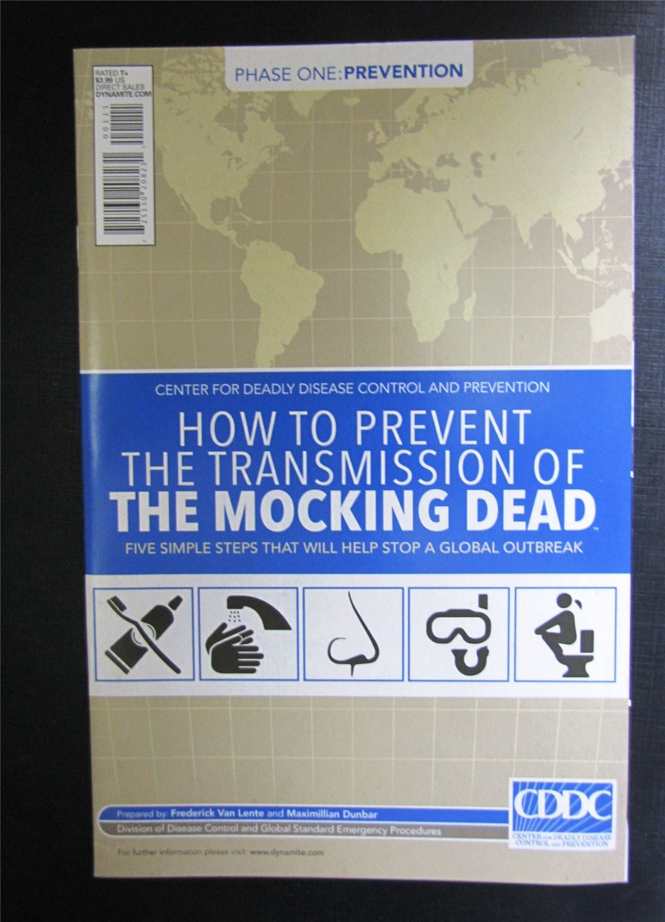 How To Prevent The Transmission Of The Mocking Dead #1 - Dynamite - COMICS # 3F24
