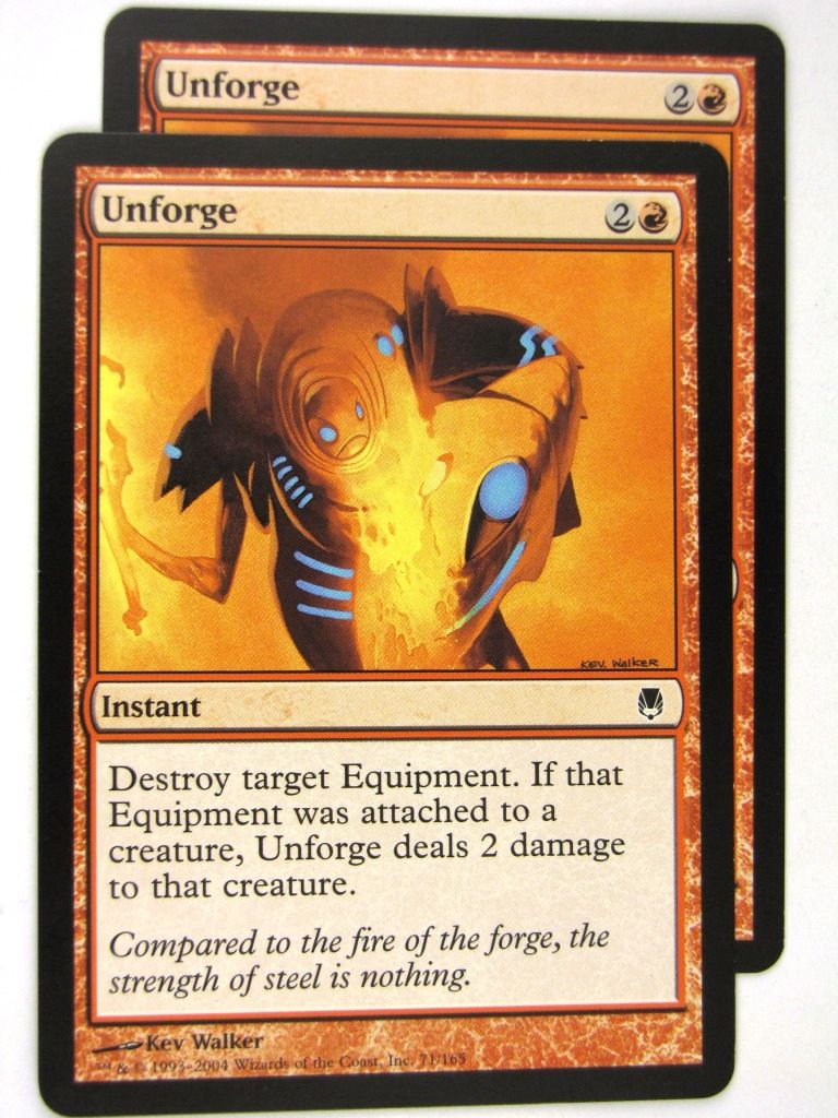 MTG Magic: the Gathering Cards: UNFORGE x2: DST