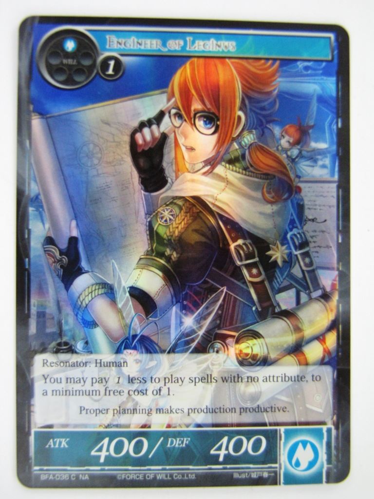 Force Of Will Cards: ENGINEER OF LEGINUS FOIL # 13B75