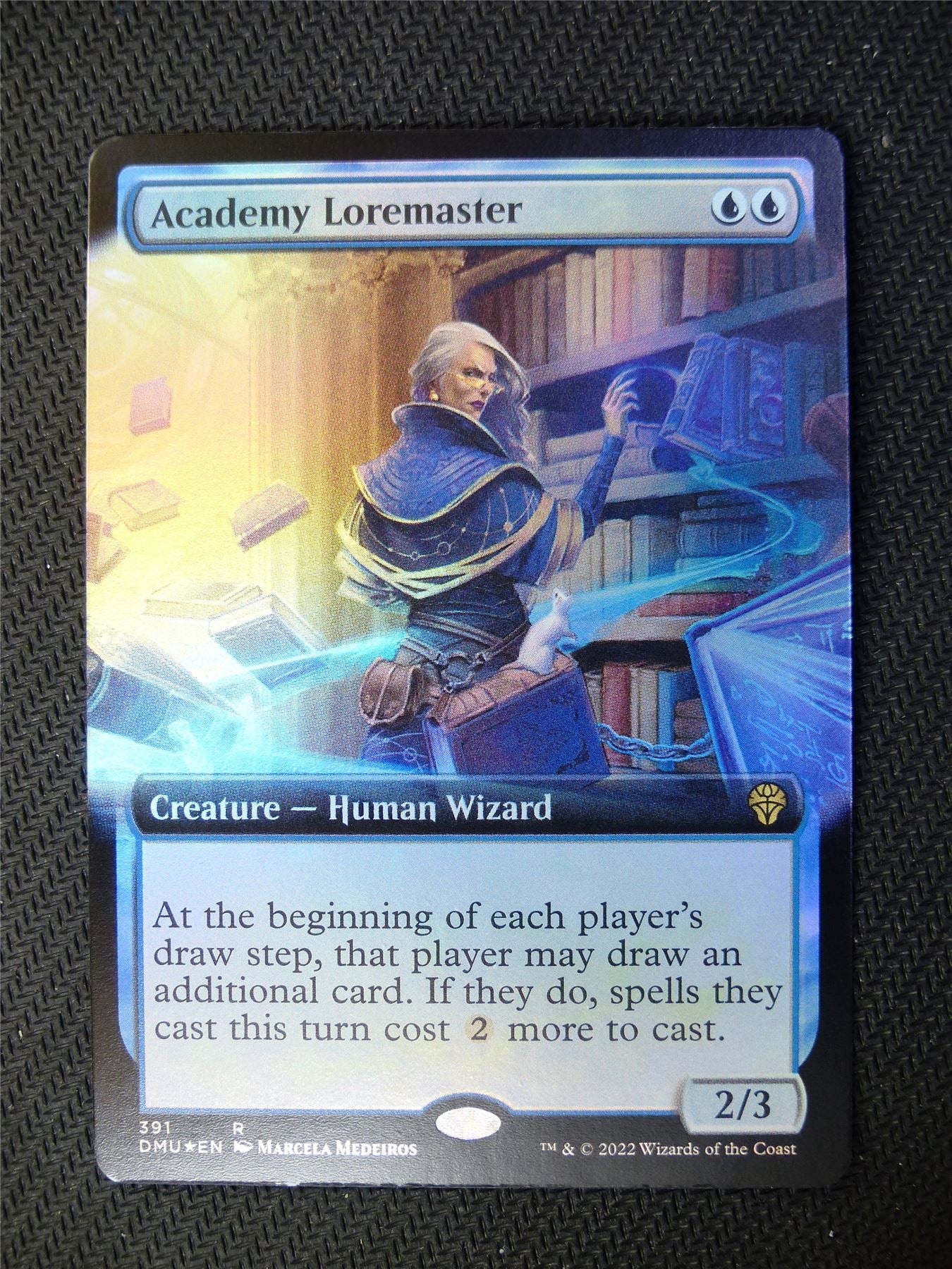 Academy Loremaster Borderless FOIL - Dominaria United - Mtg Card #7TN