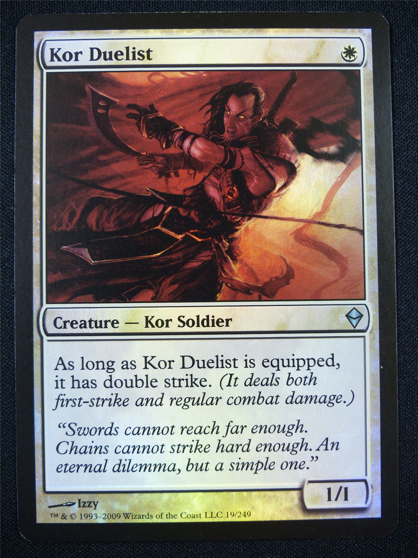 Kor Duelist Foil - Mtg Card #20C