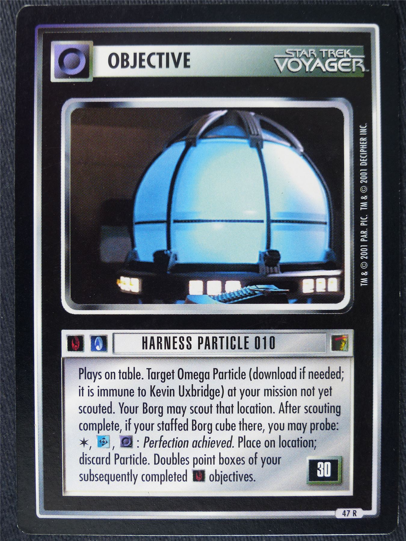 Harness Particle 010 47 R - Voyager - Star Trek Cards #M2