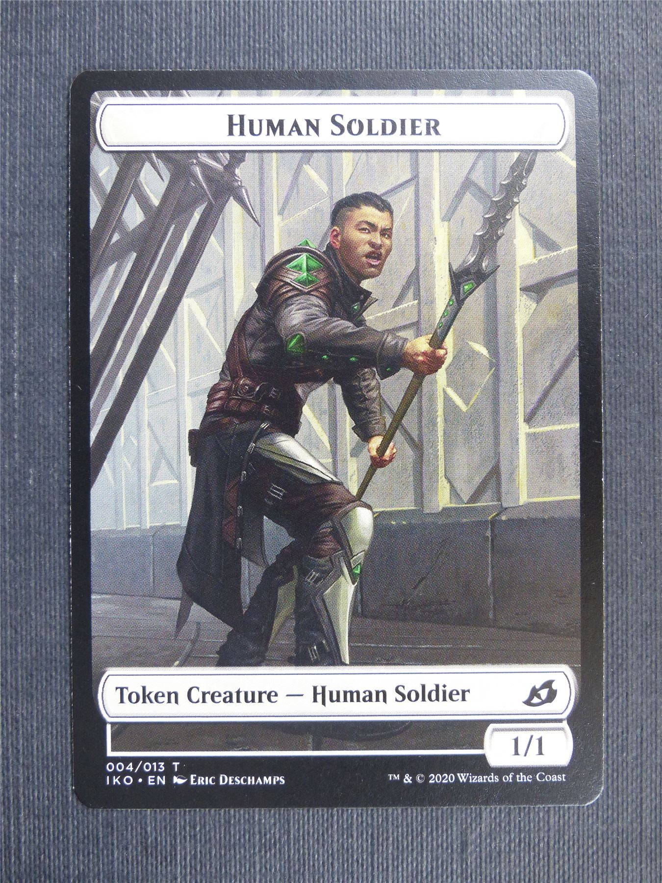 Human Soldier Token - IKO Mtg Card