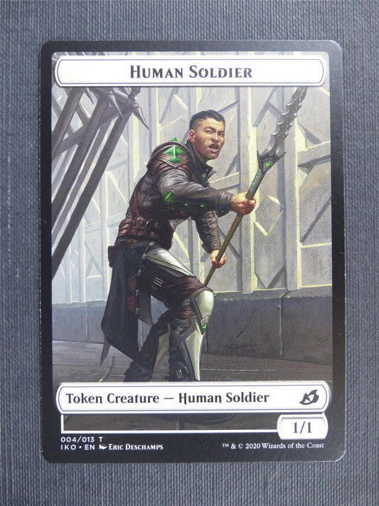 Human Soldier Token - IKO Mtg Card