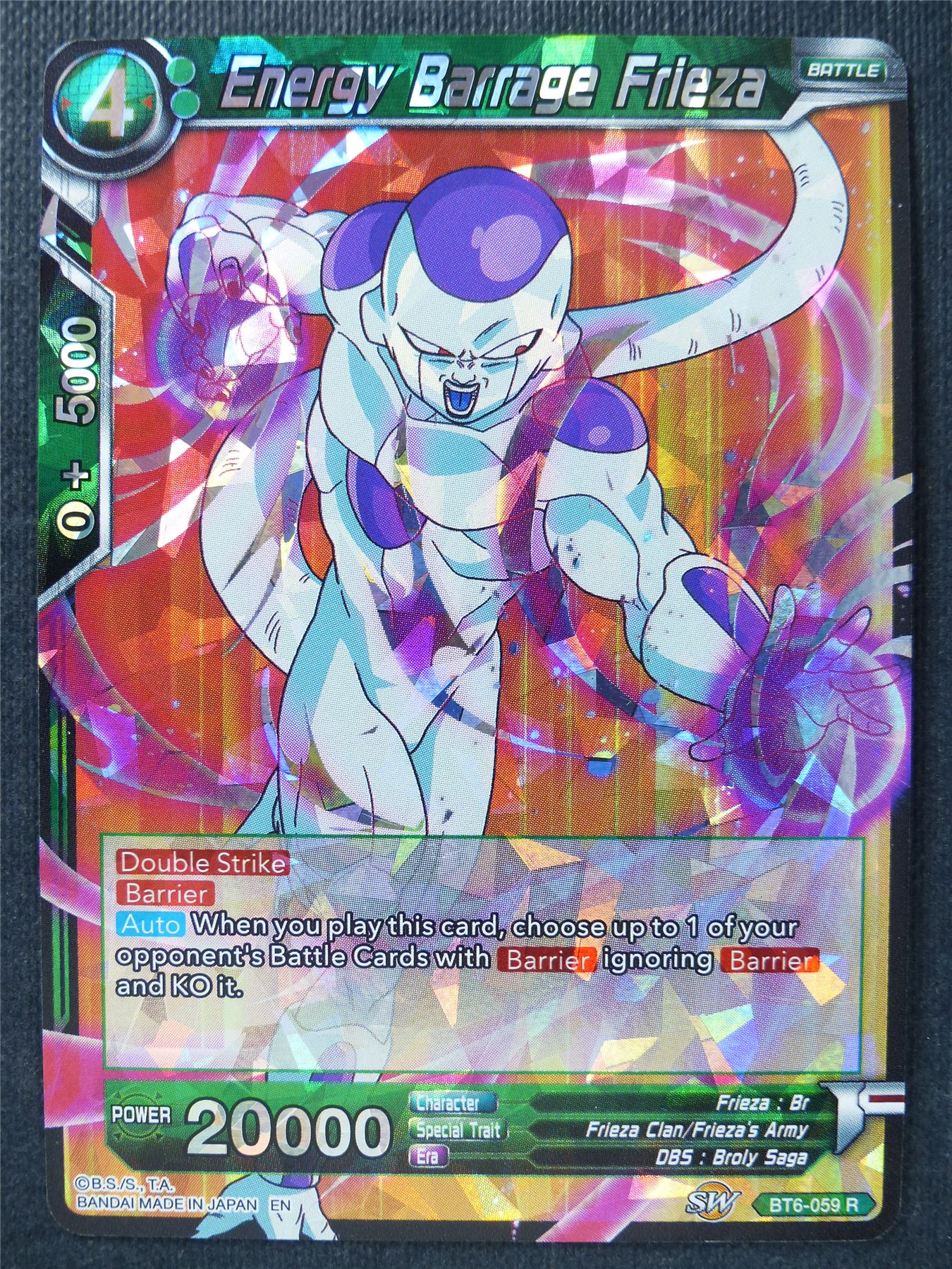 Energy Barrage Frieza R Foil - Mtg Magic Cards #C3