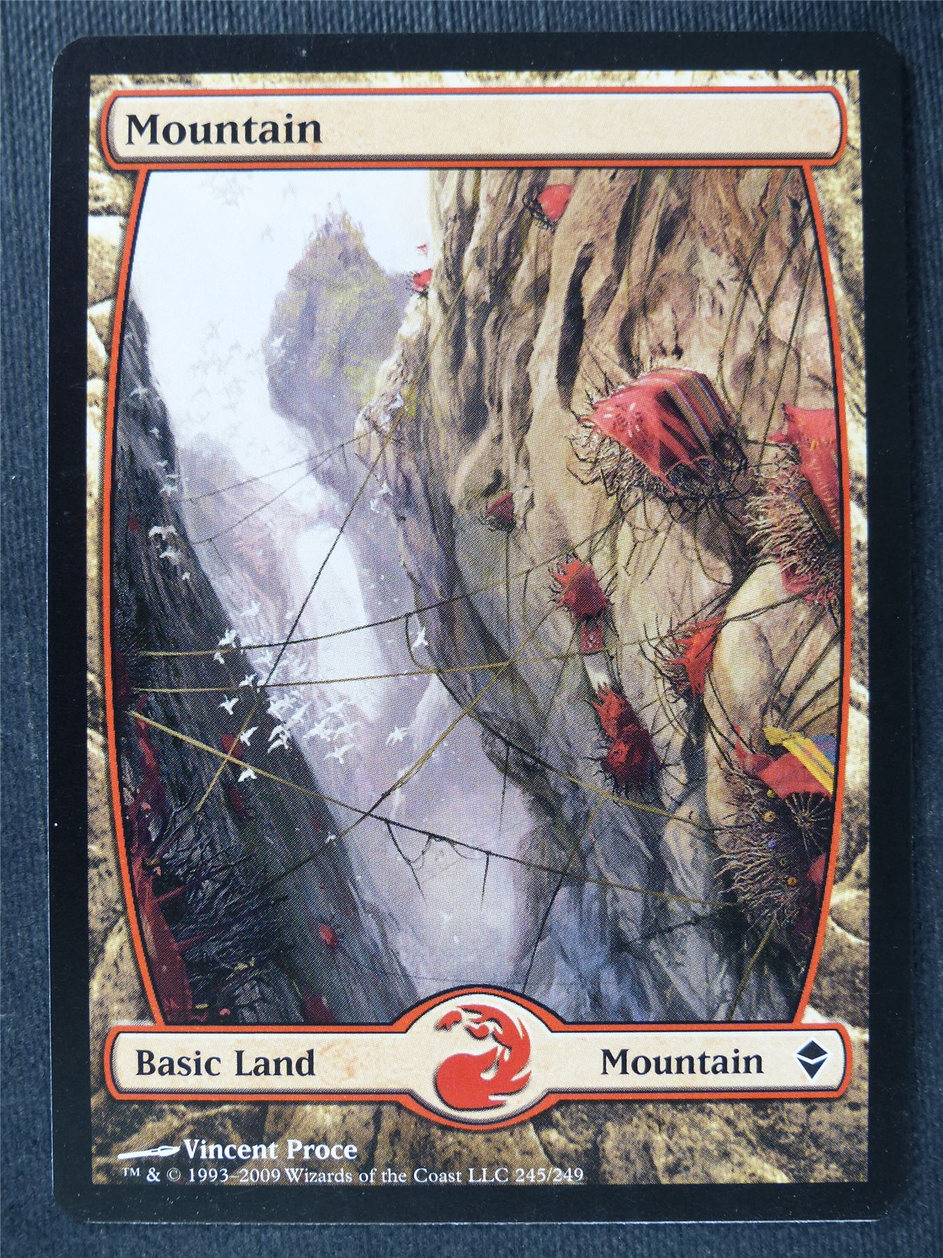 Mountain 245/249 Full Art - Mtg Magic Cards #QK