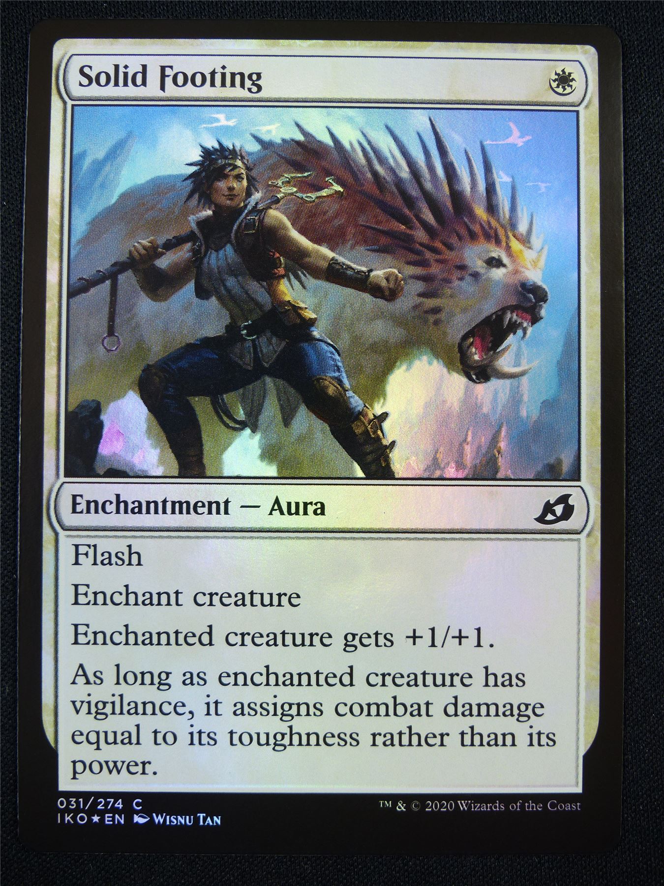 Solid Footing Foil - Mtg Card #1L3