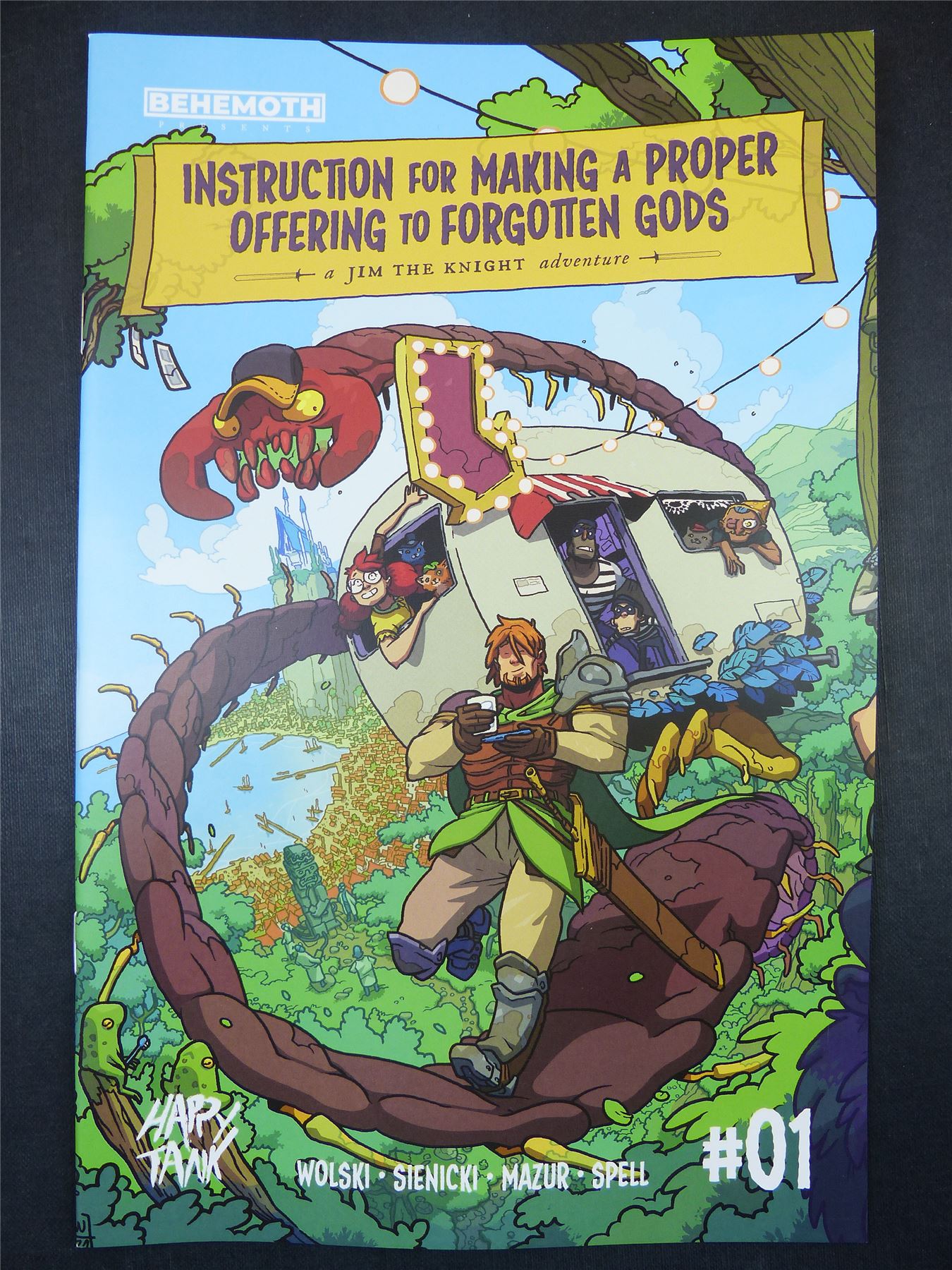 INSTRUCTION For Making A Proper Offering to Forgotten Gods #1 - Jan 2022 - Behemoth Comics #59B