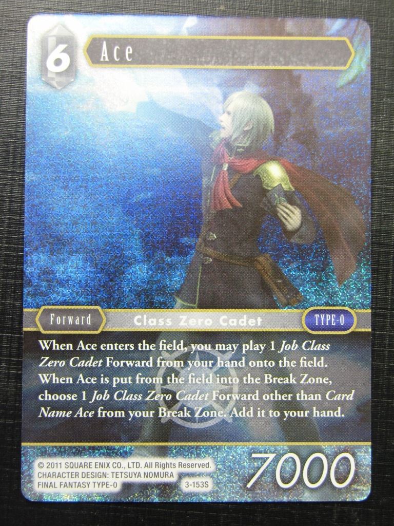 ACE 3-153S FOIL - Final Fantasy Card # 3H68