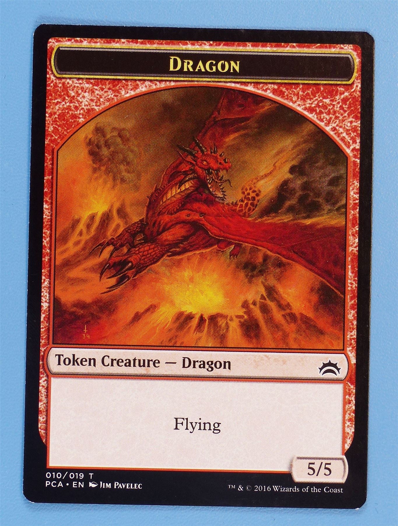 Saproling - Dragon - Token - Mtg Card # 2J44