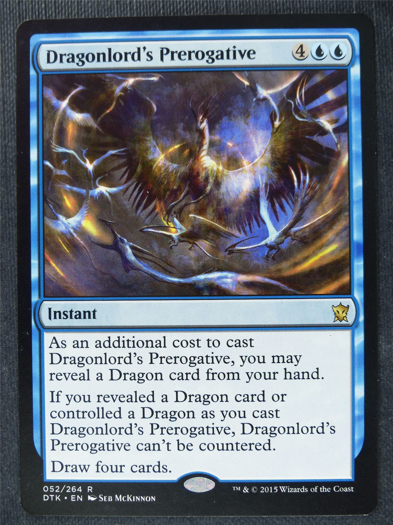 Dragonlord's Prerogative - Mtg Magic Cards #1XH