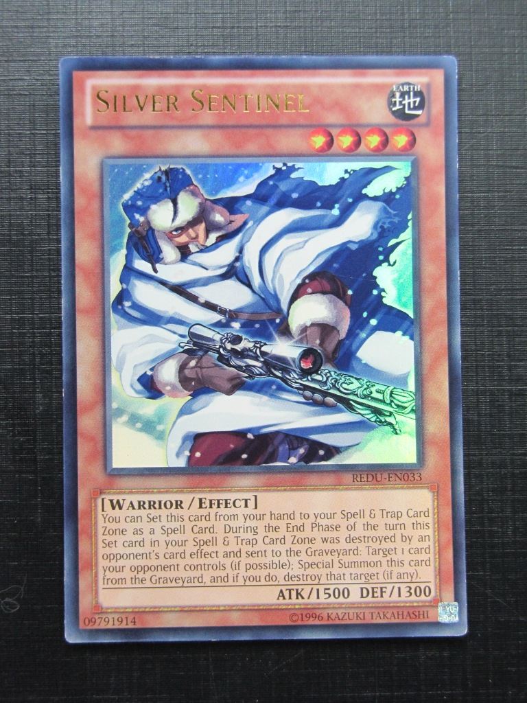 Yugioh Cards: SILVER SENTINEL REDU ULTRA RARE # 30B36 Archeron Yugioh Cards: SILVER SENTINEL REDU ULTRA RARE # 30B36 Archeron