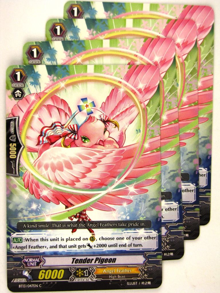 Cardfight!! Vanguard - Tender Pigeon x4 BT13